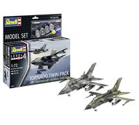 Revell Modellbau I Model Set 50th Anniversary Tornado I Bausatz I Bausatz I Escala 1:72 I 310 piezas I Bastelset a partir de 12 años I Detalles Modelo I Avión Militar I Auténtica Réplica