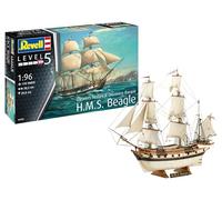 Revell Modellbausatz 05458 - H.M.S. Beagle en una Escala de 1:96 [Importado de Alemania]