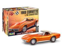 Revell Monogram 14572 - '68 Corvette L-88 Roadster escala 1:25 - Kit de modelo de plástico sin construir/sin pintar