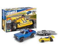 Revell Monogram 14581 - Chevy 4x4 Pickup '78 con Go-Kart escala 1:25 - Kit de modelo de plástico sin construir/sin pintar