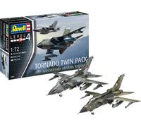 Revell - Paquete Doble Tornado 50 Aniversario Panavia Tornado 1-72 Juguete