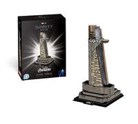 Revell Vengadores Iron Man Stark Tower, descubre el Mundo de Marvel como Rompecabezas 3D, diversión para Toda la Familia, Color Coloreado (00315)