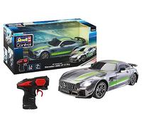 Revell- RC Scale Car Mercedes Benz AMG GTR Coche teledirigido, Color Gris (24659)