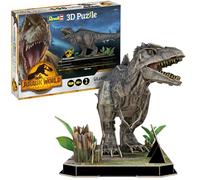 Revell 00240 Jurassic World-Giganotosaurus 3D Puzzle Giganotosaurio Rompecabezas, Multicolor