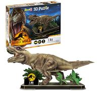 Revell 00241 Jurassic World-Rompecabezas 3D T-Rex, Multicolor