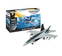 Revell RV03864 F/A-18E Super Hornet de la película Top Gun Maverick, Modelo de avión 1:48, 38,1 cm, sin Pintar, tamaño Mediano