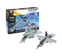 Revell RV05677 Top Gun 2 Movie Set Maverick Plastic Model kit, Unpainted