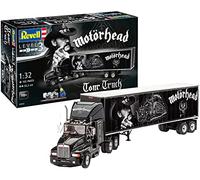 Revell 07654 "Motörhead Tour Truck Model Gift Set Includes Paints, Glue & Paintbrush 1:32 Scale Other License Camión Kit, Color sin Pintar, 55.2 cm x 8.9 cm x 13.0 cm (80-7654)