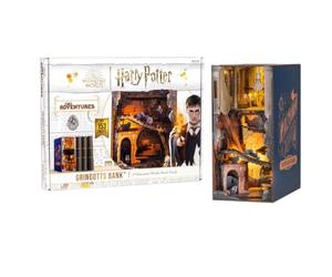 Revell Tiny Adventures, Gringotts Bank Harry Potter, Magische Miniaturwelt Der Gringotts Bank, Handgefertigte Buchstütze, Perfekt für Sammler und Harry Potter Fans