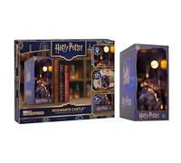 Revell Tiny Adventures Tiny Adventures - Harry Potter Hogwarts Castle Book Nook - con iluminación LED, Miniatura 3D DIY artesanía de Madera