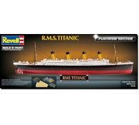 Revell Titanic Platinum Edition escala 1:400 - Kit de modelo de plástico sin construir/sin pintar