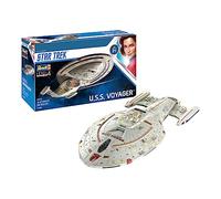 Revell-U.S.S. Voyager, Escala 1:670 Star Trek Kit de Modelos de plástico, Multicolor, 1/670 04992/4992