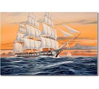 Revell USS Constitution - Kit de modelo de plástico sin construir y sin pintar