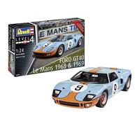 Revell Vell 07696 Ford GT 40 Le Mans 1968 Edición Limitada Kit de Modelo Escala 1:24, sin barnizar