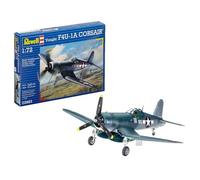 Revell Vought F4U-1D Corsair 1:72 Assembly Kit Fixed-Wing Aircraft - maquetas de aeronaves (1:72, Assembly Kit, Fixed-Wing Aircraft, Vought F4U-1D Corsair, Military Aircraft, De plástico)