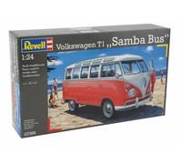 Revell - VW T1 Samba Bus 1:24 - Kit De Modelo - 07399