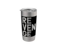 revenge vendetta venganza vengeance rache Vaso térmico de acero inoxidable de doble pared