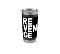 revenge vendetta venganza vengeance Vaso térmico de acero inoxidable de doble pared
