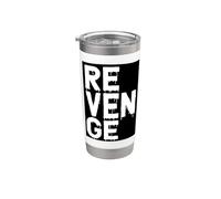 revenge vendetta venganza vengeance Vaso térmico de acero inoxidable de doble pared