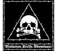 Revenge - Violation.Strife.Abominate (Ltd. Silver & Black marbled gatefold LP) [Vinilo]