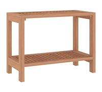 Revera Banco de ducha 60 x 30 x 45 cm de madera maciza de teca