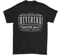 Reverend Horton Heat Men's Pinstripe T Shirt Black XL