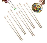Reverent Chopsticks, Chopsticks with Hands at the End, Cute Fun Reusable Lightweight Non-slip Grip Eating Little Hand Chopstick, Hand Palm Shaped Tip, Tiny Hands Chopstick (5pairs)