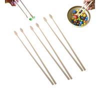 Reverent Chopsticks, Chopsticks with Hands at the End, Cute Fun Reusable Lightweight Non-slip Grip Eating Little Hand Chopstick, Hand Palm Shaped Tip, Tiny Hands Chopstick (3pairs)