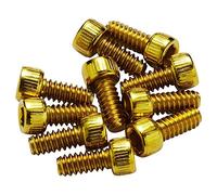 Revers Escape Pro + Black One - Juego de Clavijas de Acero para Pedal, Color Dorado