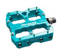 Pedal Inverso Pintado Azul para MTB - Robusto y Confiable Reverse
