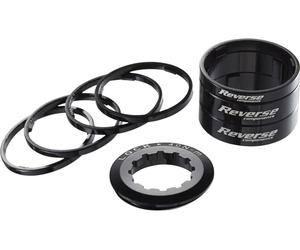 REVERSE Components Kit de Espaciadores Singlespeed negro