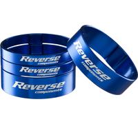 REVERSE Components Kit de Espaciadores Ultra-Light 1 1/8" azul