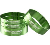 REVERSE Components Kit de Espaciadores Ultra-Light 1 1/8" verde