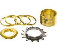 REVERSE Components Kit de una sola velocidad HG 13T amarillo