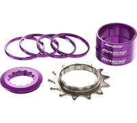 REVERSE Components Kit de una sola velocidad HG 13T lila