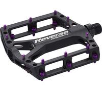 REVERSE Components Pedales de Plataforma Black One negro