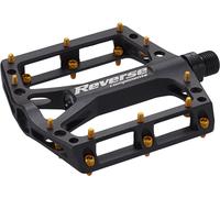 REVERSE Components Pedales de Plataforma Black One negro