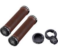 REVERSE Components Puños de manillar Nico Vink Signature marrón