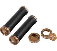 REVERSE Components Puños de manillar Nico Vink Signature marrón/negro