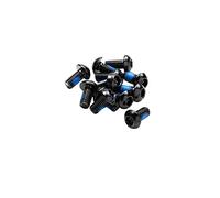 Reverse Components Reverse Disc Rotor Bolt Set-12 pcs. (Black), Women's, Negro, M5x10