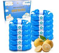 REVERSED® 10 Recambios para Papelera de Pañales, Papelera Pañales Originales - Tecnología EVOH 7 Capas - Perfume a Limón - Compatible Tommee Tippee, Sangenic - HDPE Resistente y Duradero