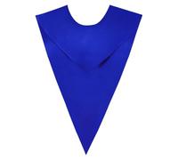 Reversible Graduation Stole, V Neck Ceremony Scarf, 180cm Stole with Solid Color, Smooth Fabric Graduation Stoles, Award Scarf with Classic Design, Choir Stoles for Event Use