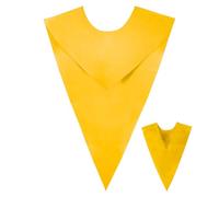 Reversible Graduation Stole, V Neck Ceremony Scarf, 180cm Stole with Solid Color, Smooth Fabric Graduation Stoles, Award Scarf with Classic Design, Choir Stoles for Event Use