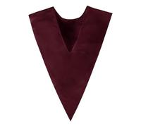 Reversible Graduation Stole, V Neck Ceremony Scarf, 180cm Stole with Solid Color, Smooth Fabric Graduation Stoles, Award Scarf with Classic Design, Choir Stoles for Event Use
