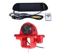 Reversing Camera Cámara visión Trasera luz Freno visión Nocturna infrarroja, Resistente al Agua Alta definición para Primastar Van 2001-2014(B)