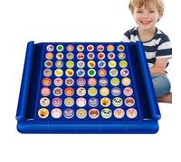 Reverso De Emparejamiento,Desafío Inverso para Dos Jugadores con Set De 64 Piezas | Juego de Infantil | para Niños Y Familias En Casa Escuela Y