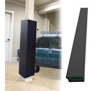 Revestimiento acolchado para postes de garaje, almohadilla autoadhesiva anticolisión para postes de 8 a 25 cm, cojín de poste de sótano de 183 cm de alto, para protección de estacionamiento