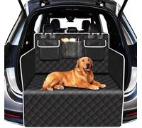 Revestimiento Carga Perros para Ford 2015-2025 F150, Funda Carga Mascotas Tapete Asiento Perro con Protector Lateral y Protector Solapa Parachoques