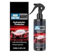 Revestimiento cerámico automático para coche - Spray antiarañazos 100 ml | Restaurador de pintura para automóviles | Para restauración de molduras remolinantes, SUV, RV, Camión, Vehículo