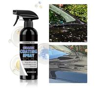 Revestimiento Cerámico En Spray Para Automóviles - 120ml Líquido Para Eliminación De Rayones Y Detallado,Agente Protector de Brillo para Coche | Para Parabrisas Faros Ruedas Y
